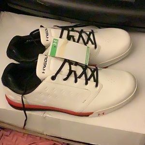 Never sold sample pair Under Amour Golf Shoes.